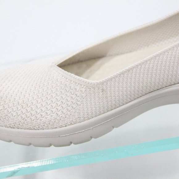 Skechers Ultra Go Ballet Flats sz 6.5 Women Slip on Shoe Comfort Sneakers - Picture 5 of 9